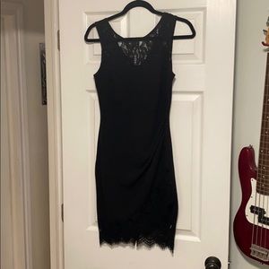 Lace Black Dress